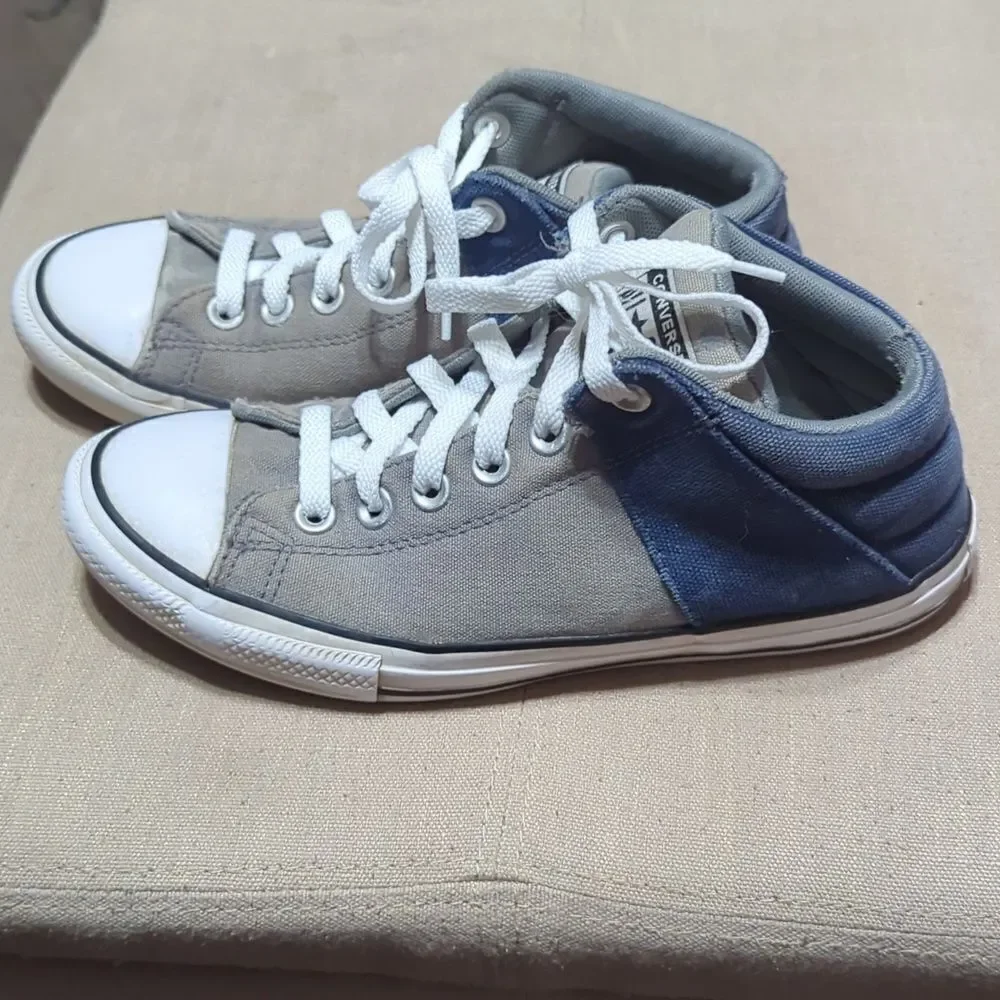 CONVERSE ALL STAR Chuck Taylor 665357F Gray Blue‎ Sneakers Junior Size 5